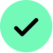 green check mark